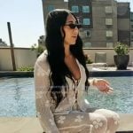 Jadyn Azar’s white floral top and pants by Good Morning America