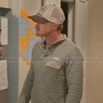 Jake’s quilted long sleeve top on The McBee Dynasty Real American Cowboys Jake’s quilted long sleeve top on The McBee Dynasty Real American Cowboys