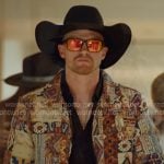 Jake’s tapestry printed jacket on The McBee Dynasty Real American Cowboys Jake’s tapestry printed jacket on The McBee Dynasty Real American Cowboys