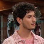 Javi’s pink plaid shirt on Days of our Lives Javi’s pink plaid shirt on Days of our Lives
