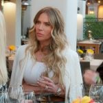 Jennifer’s white hooded blazer on The Real Housewives of Orange County Jennifer’s white hooded blazer on The Real Housewives of Orange County