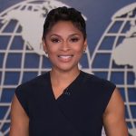 Jericka’s cross front knit dress on CBS Evening News Jericka’s cross front knit dress on CBS Evening News