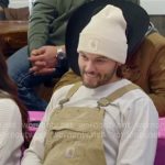 Jesse’s beige overalls on The McBee Dynasty Real American Cowboys