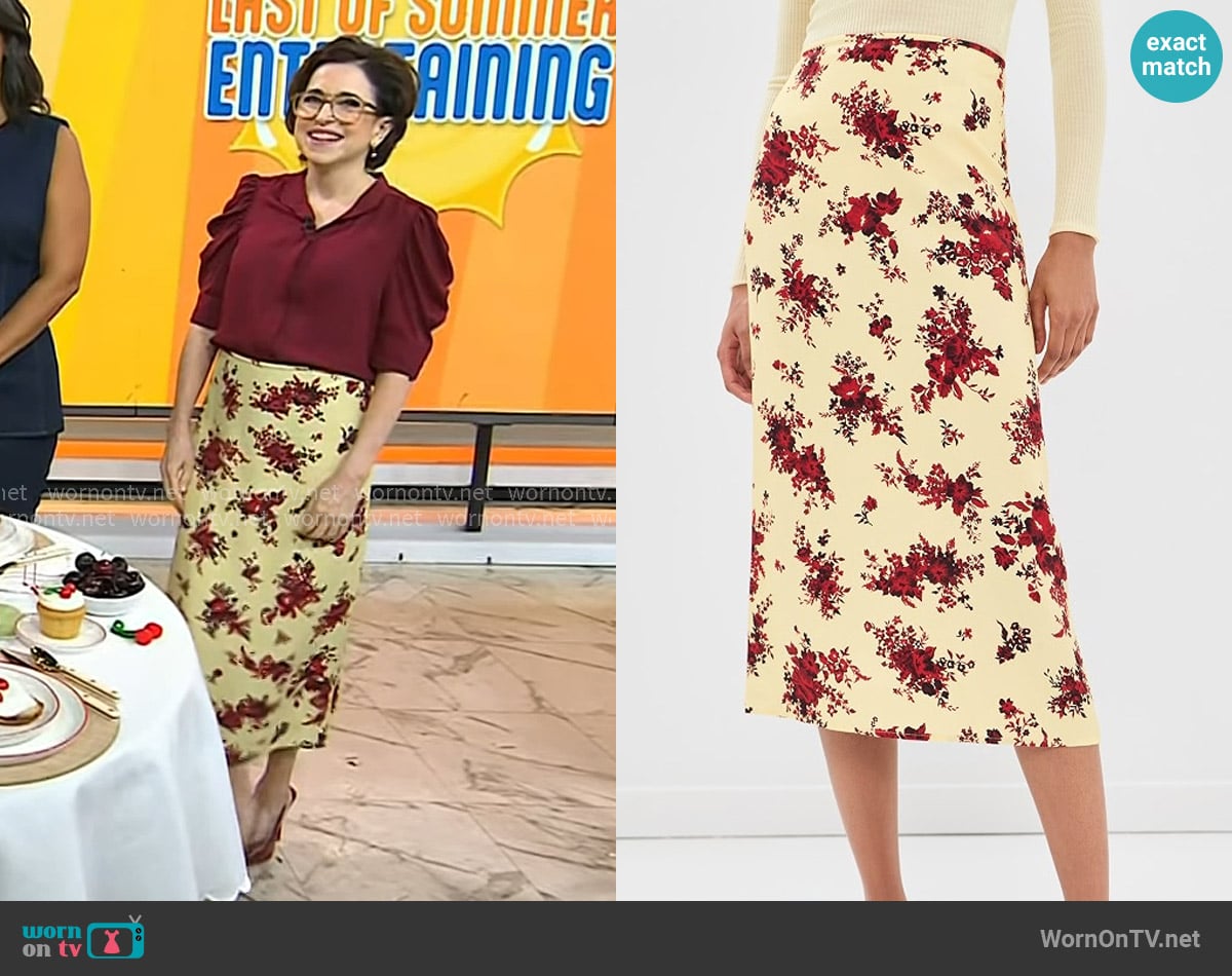Darcy Miller's Jil Sander skirt