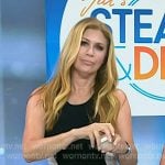 Jill’s black two-tone sleeveless top on Today Jill’s black two-tone sleeveless top on Today