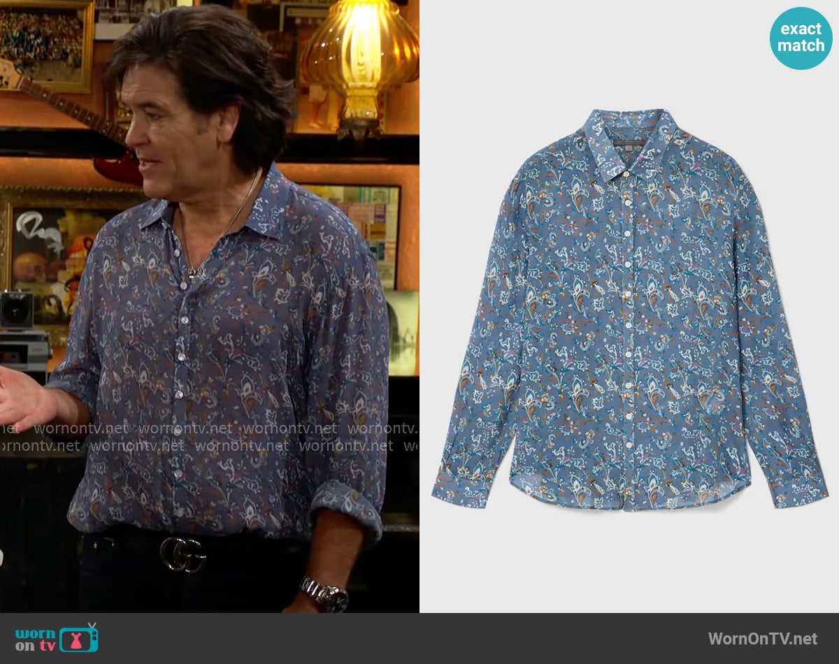 Danny's John Varvatos shirt