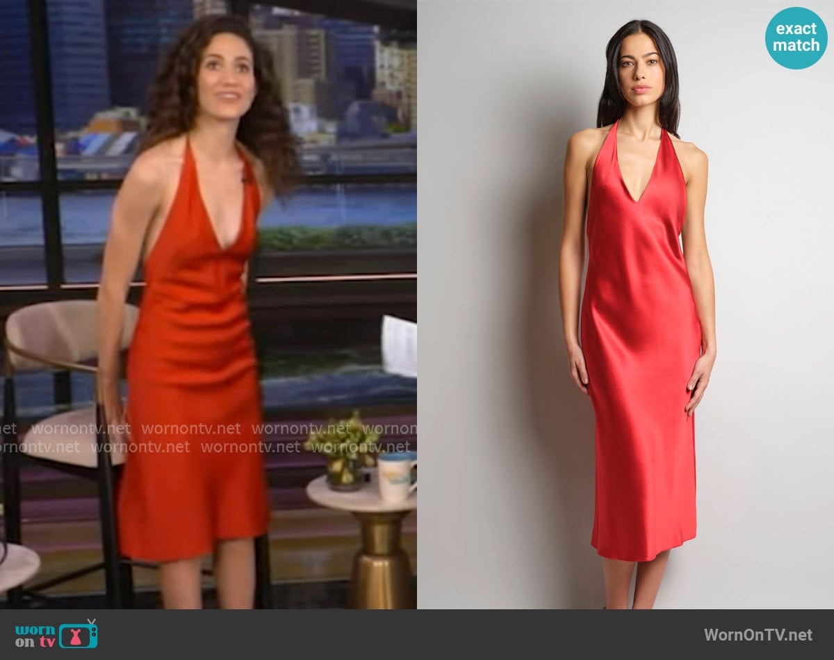 Emmy Rossum's Julie de Libra dress