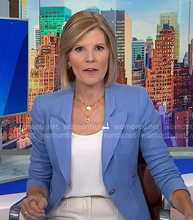 Kate’s blue blazer on NBC News Daily Kate’s blue blazer on NBC News Daily