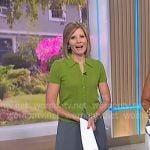 Kate’s silver metallic heel pumps on NBC News Daily
