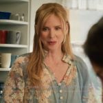 Katherine’s blue floral blouse on My Life with the Walter Boys