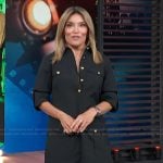 Kit’s black shirtdress on Access Hollywood Kit’s black shirtdress on Access Hollywood