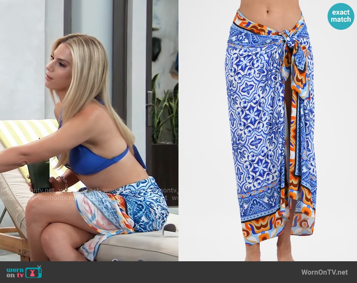 Serena's La Blanca sarong Serena's La Blanca sarong
