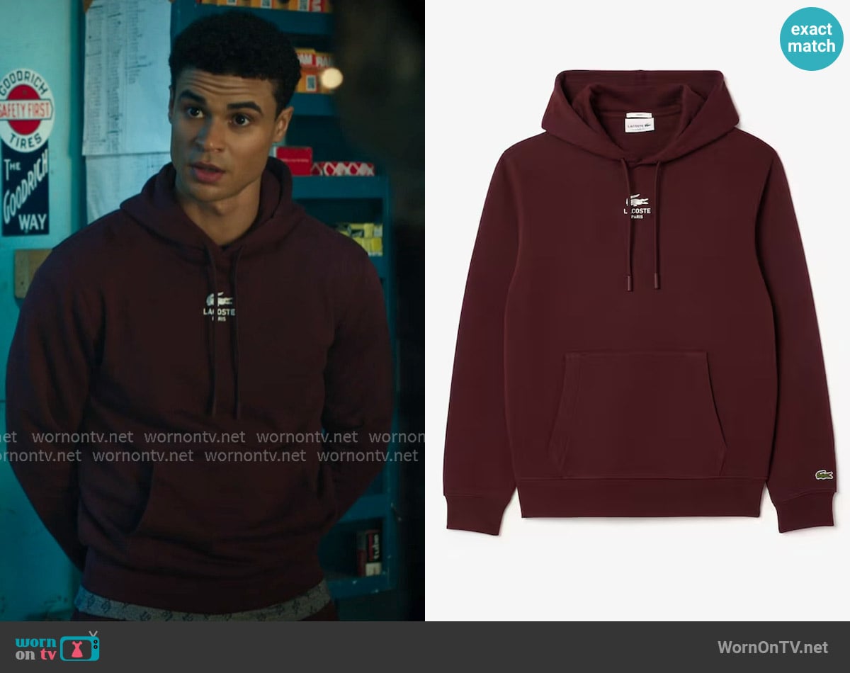 Dylan's Lacoste sweater