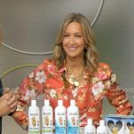 Lara’s orange floral button down blouse on Good Morning America Lara’s orange floral button down blouse on Good Morning America
