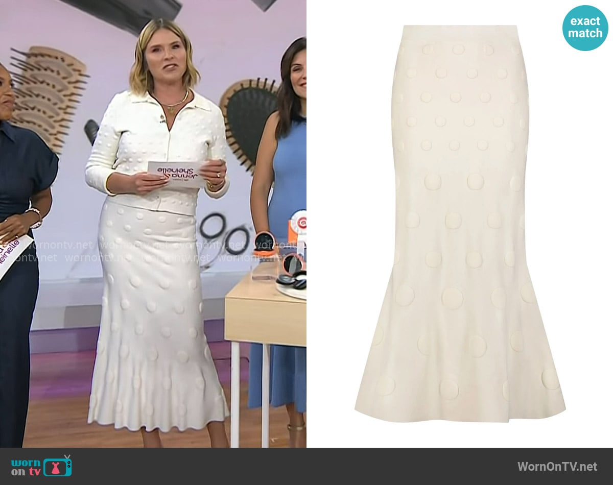 Jenna's Lela Rose skirt