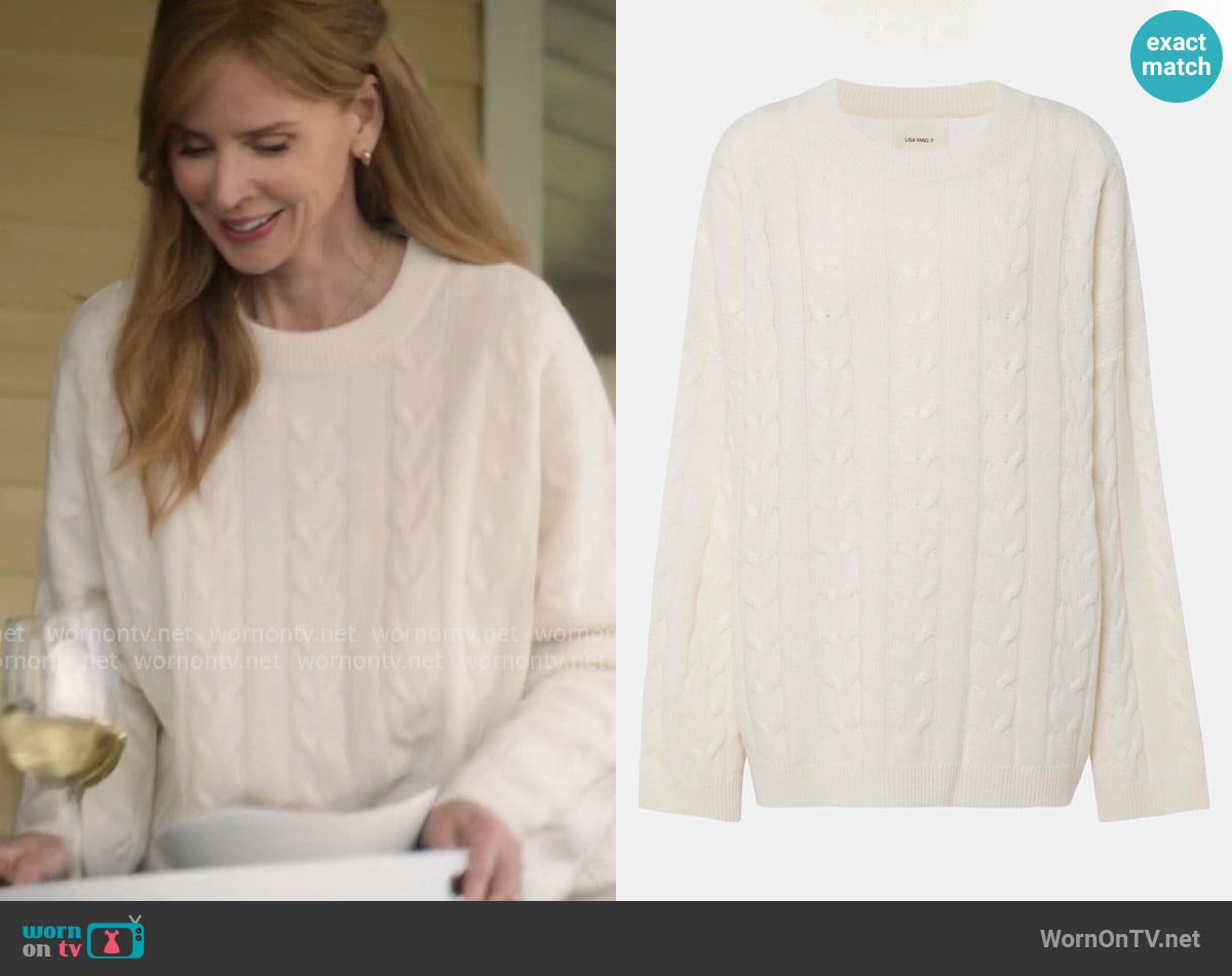 Katherine's Lisa Yang sweater