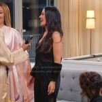 Lisa’s black lace top and pants on The Real Housewives Ultimate Girls Trip