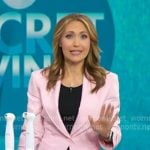Lori’s light pink blazer on Good Morning America