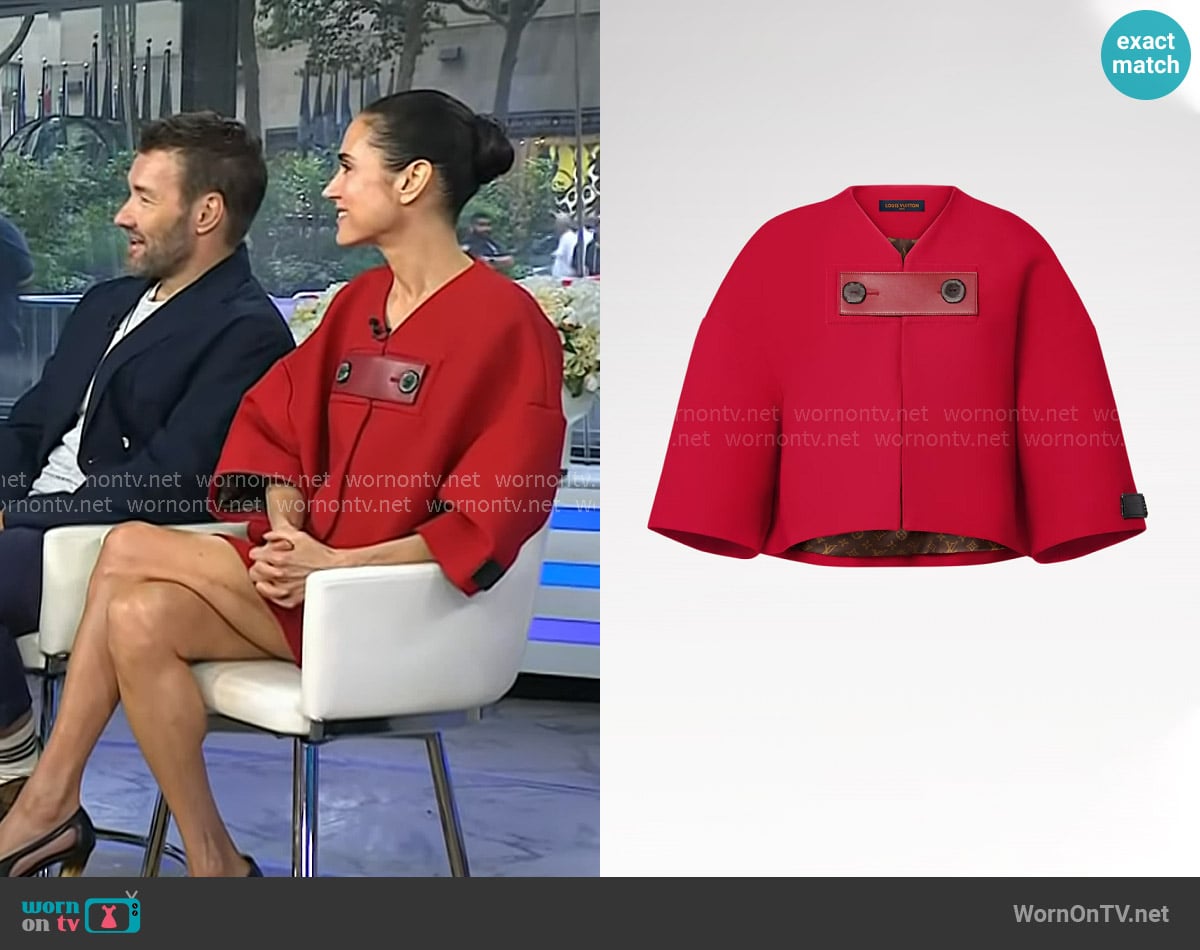 Jennifer Connelly's Louis Vuitton jacket Jennifer Connelly's Louis Vuitton jacket