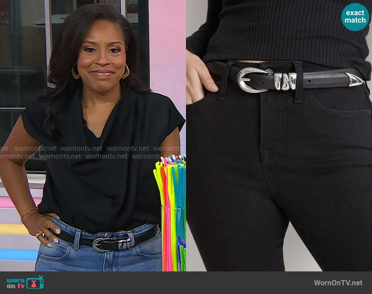 Sheinelle's Madewell belt