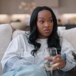 Malika’s layered tee on The Girls A Khloe Kardashian Project Malika’s layered tee on The Girls A Khloe Kardashian Project