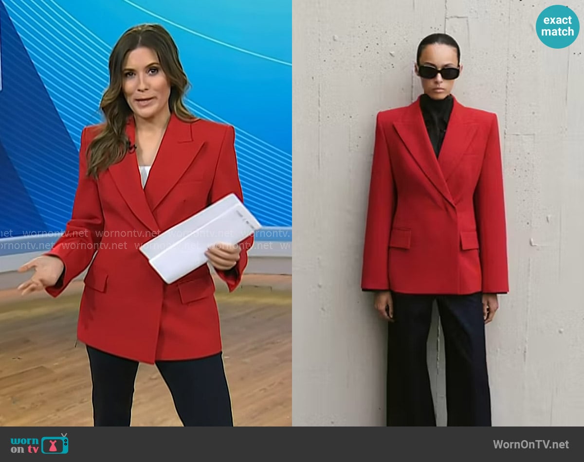 Erin McLaughlin's Mango jacket Erin McLaughlin's Mango jacket
