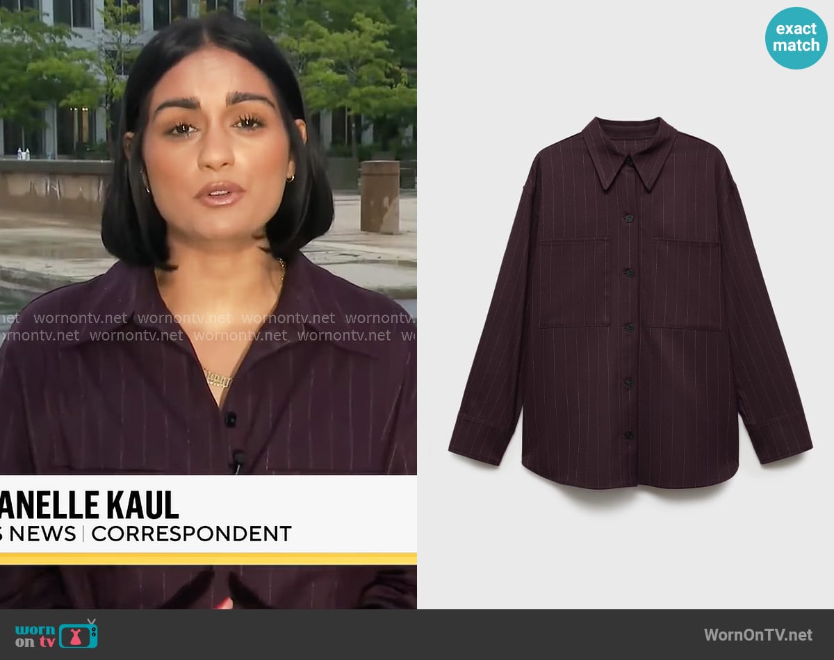 Shanelle Kaul's Mango top Shanelle Kaul's Mango top