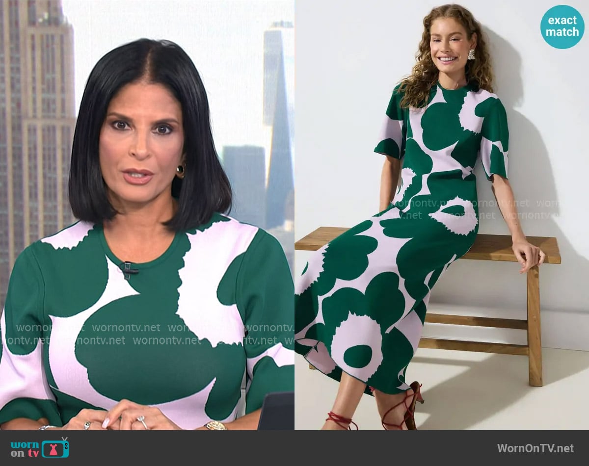 Darlene's Marimekko dress