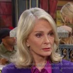 Marlena’s purple blazer on Days of our Lives Marlena’s purple blazer on Days of our Lives