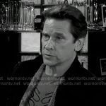Matt’s snake graphic tee on The Young and the Restless Matt’s snake graphic tee on The Young and the Restless