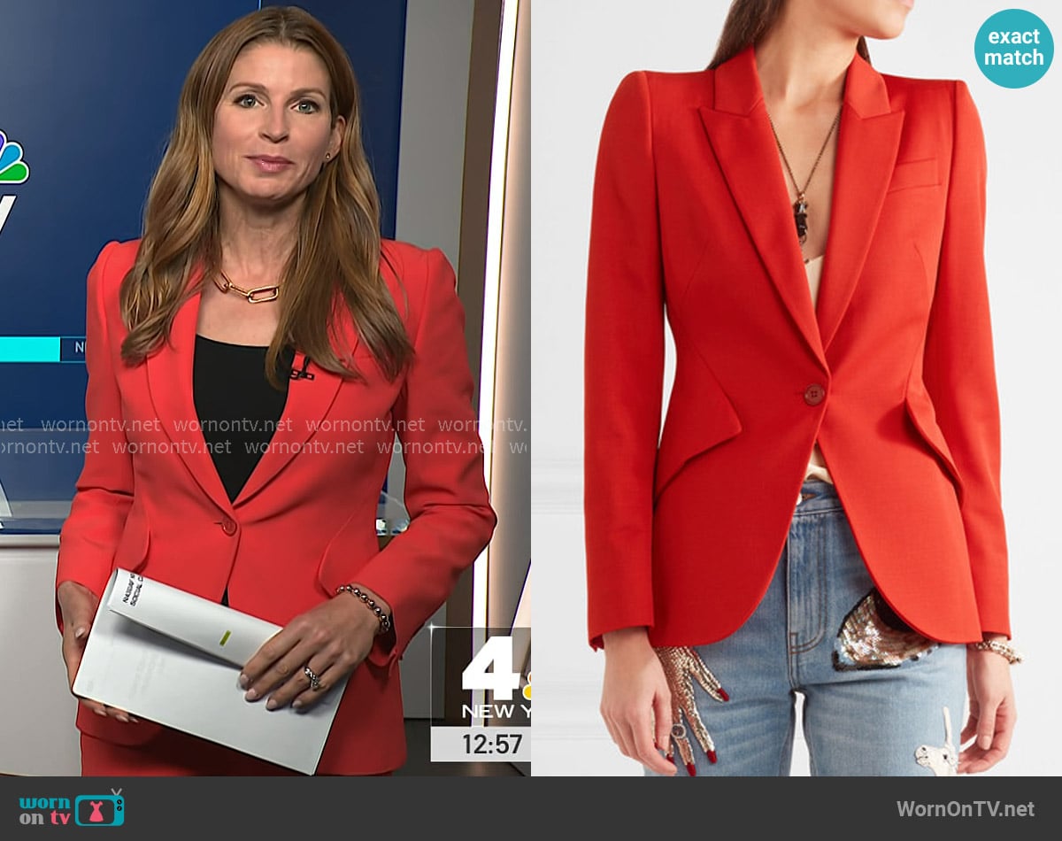 Jen Maxfield's McQueen jacket