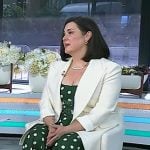 Melanie Lynskey’s green polka dot dress on Today