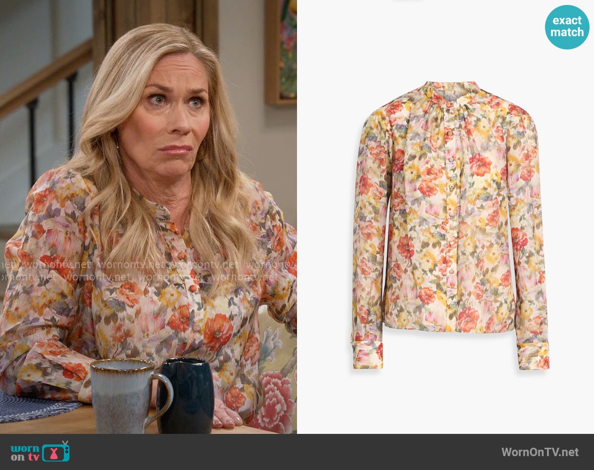 Leanne's Mikael Aghal top Leanne's Mikael Aghal top