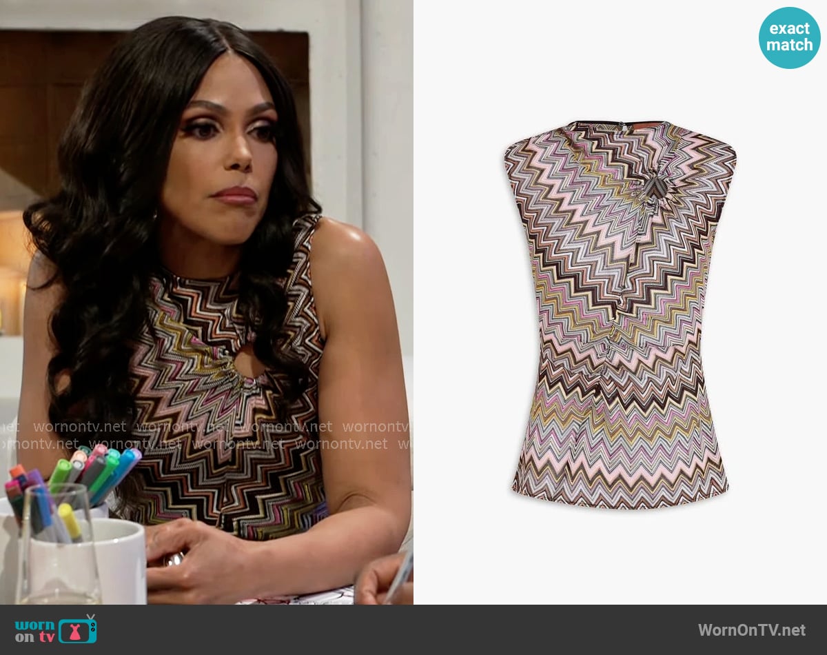 Dani's Missoni top Dani's Missoni top
