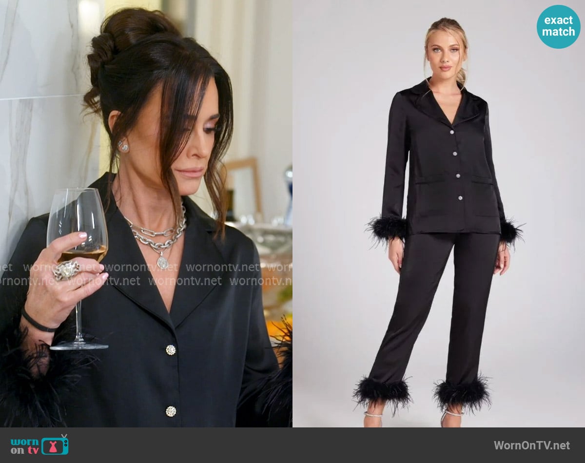 Kylie's Nadine Merabi pajamas