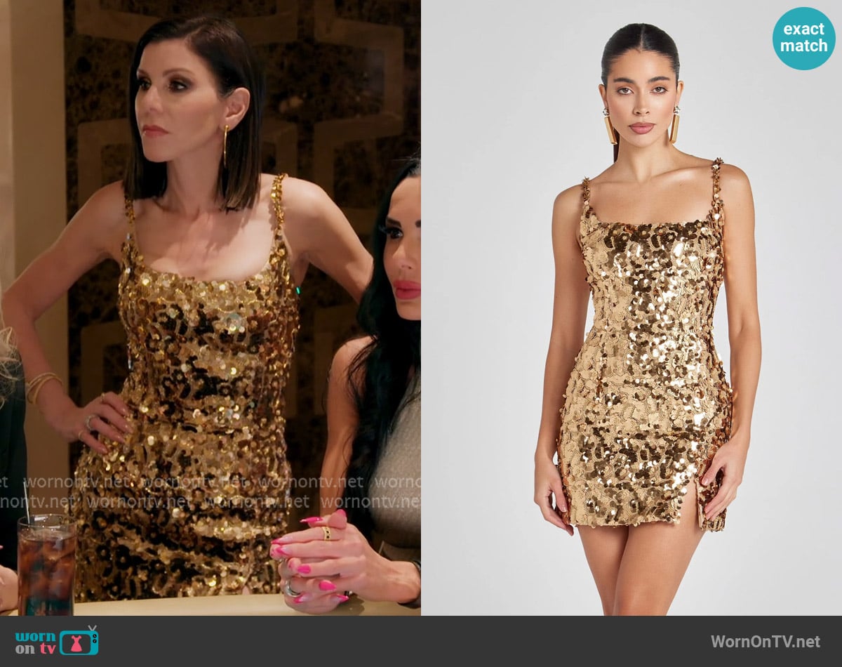 Heather's Nadine Merabi dress Heather's Nadine Merabi dress