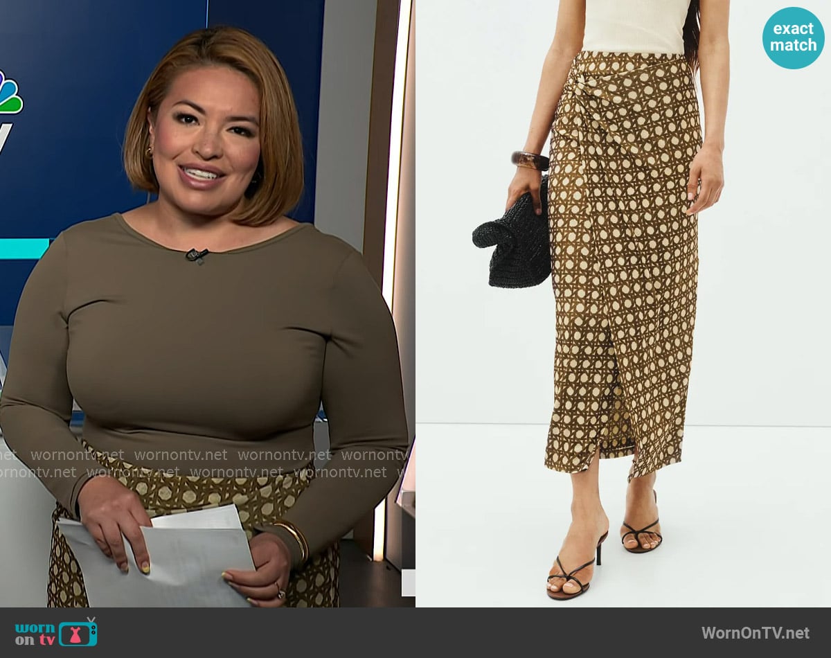 Gilma's Nanushka skirt