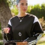 Nicole’s black crop top on The Girls A Khloe Kardashian Project Nicole’s black crop top on The Girls A Khloe Kardashian Project