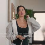 Nicole’s grey prited oversized sweatpants on The Girls A Khloe Kardashian Project Nicole’s grey prited oversized sweatpants on The Girls A Khloe Kardashian Project