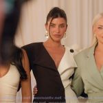 Nicole’s two tone blazer on The Girls A Khloe Kardashian Project Nicole’s two tone blazer on The Girls A Khloe Kardashian Project