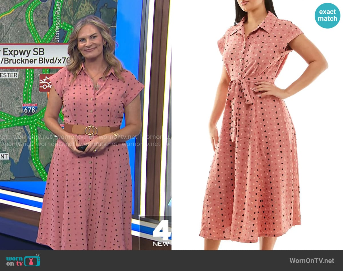 Emily's Nina Leonard dress