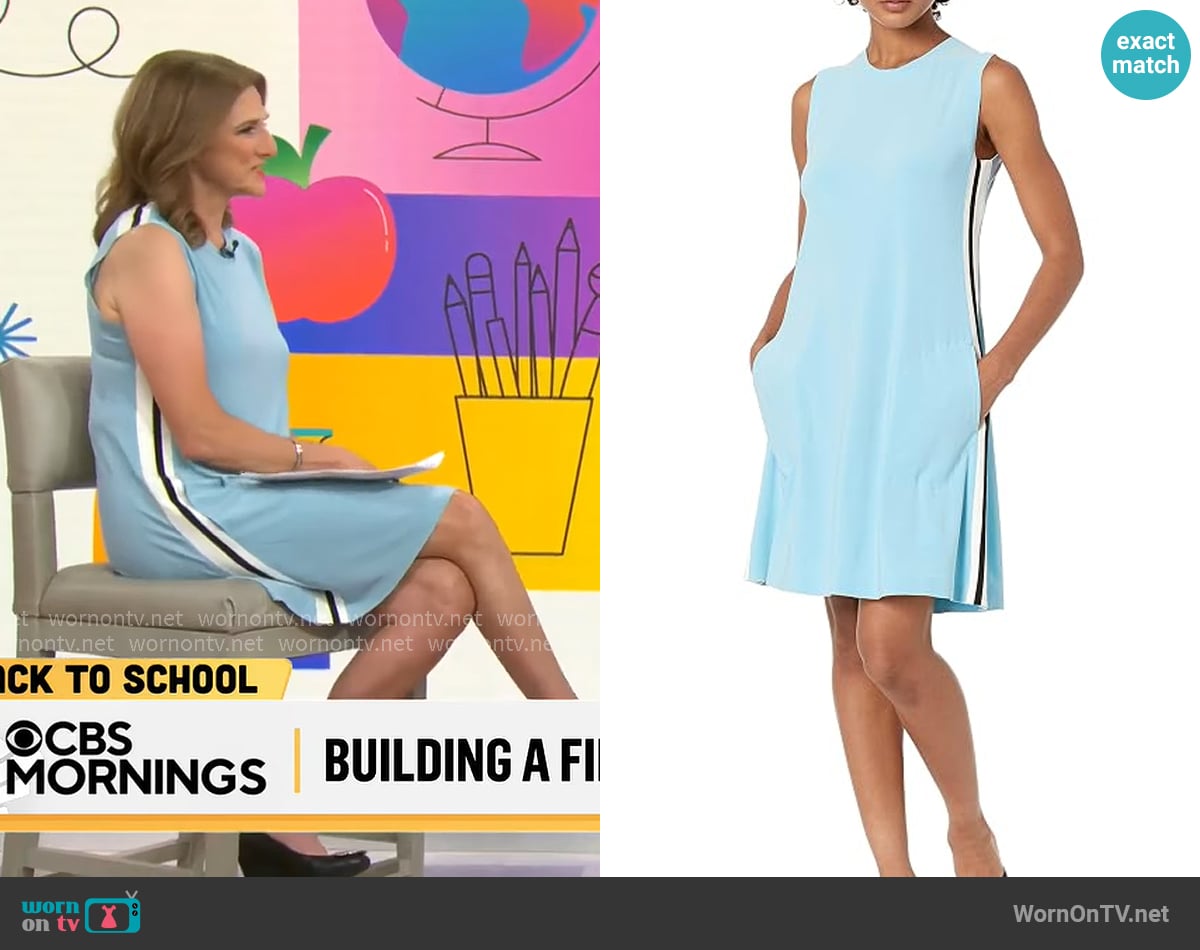 Jill Schlesinger's Norma Kamali dress