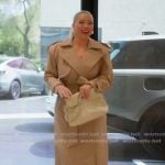 Olivia’s beige trench coat on The Girls A Khloe Kardashian Project Olivia’s beige trench coat on The Girls A Khloe Kardashian Project