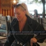 Olivia’s denim belted jacket on The Girls A Khloe Kardashian Project Olivia’s denim belted jacket on The Girls A Khloe Kardashian Project
