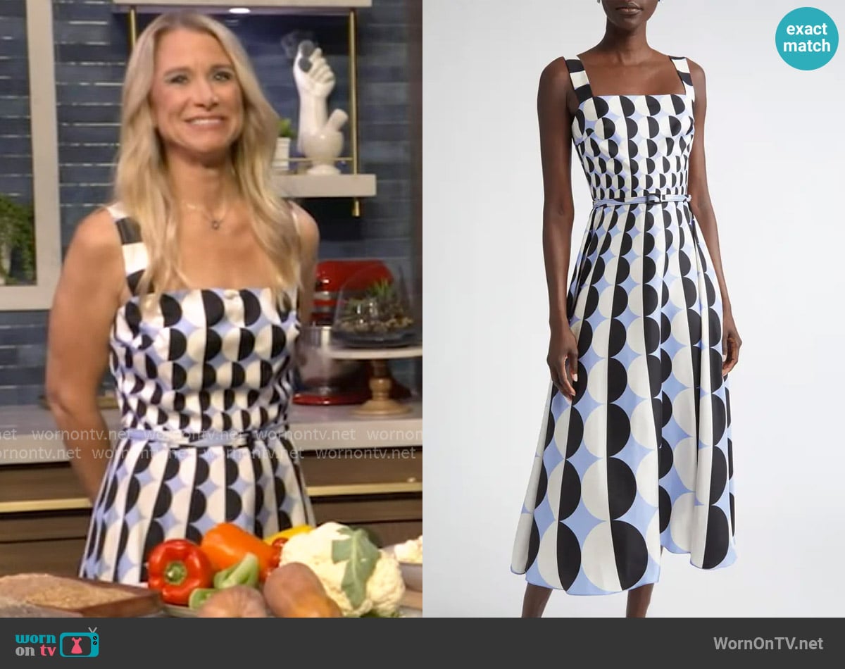 Dr. Wendy Bazilian's Oscar de la Renta dress
