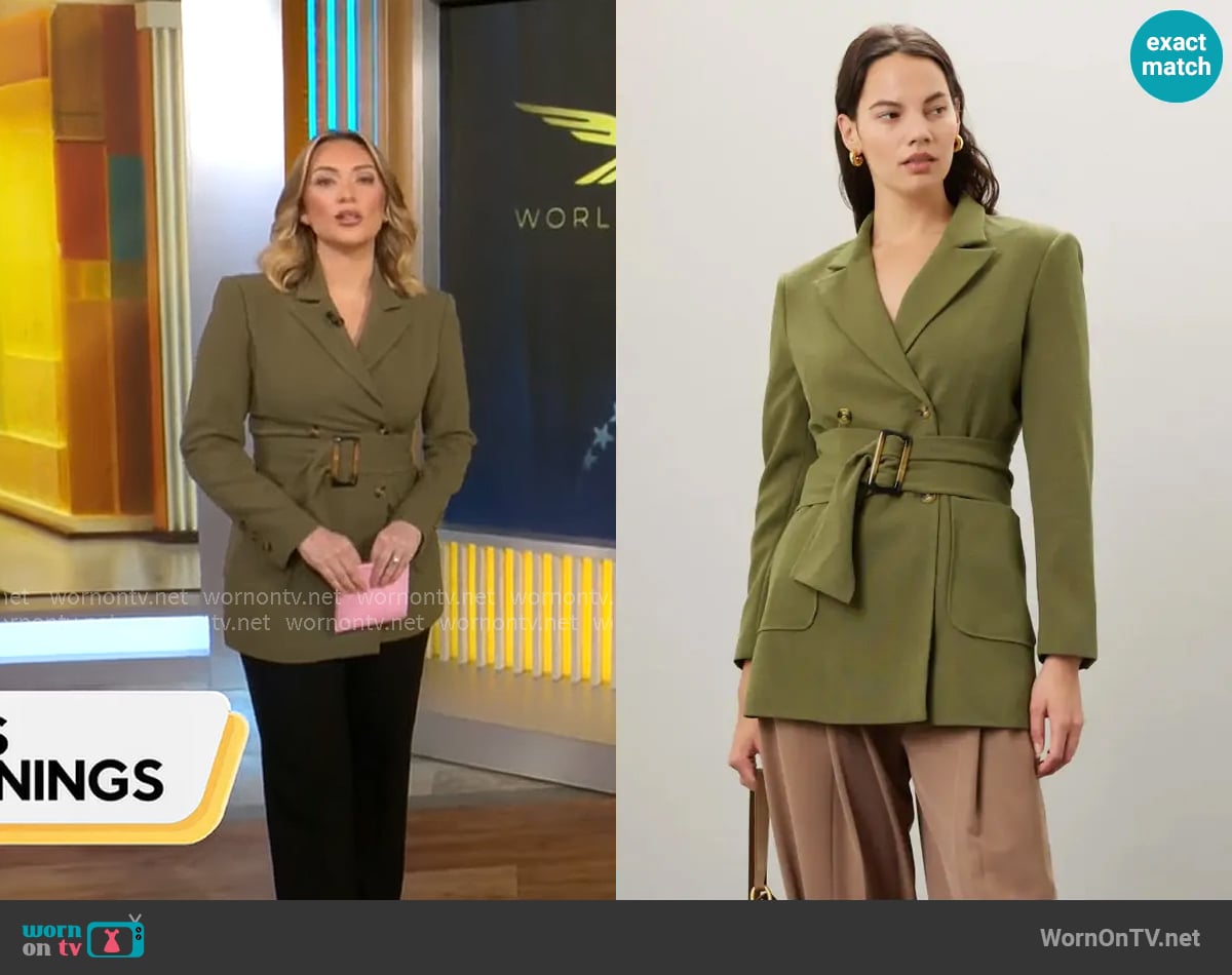 Kelly O'Grady's Osman Yousefzada jacket Kelly O'Grady's Osman Yousefzada jacket