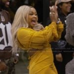 Phaedra’s yellow cutout jumpsuit on The Real Housewives of Atlanta Phaedra’s yellow cutout jumpsuit on The Real Housewives of Atlanta