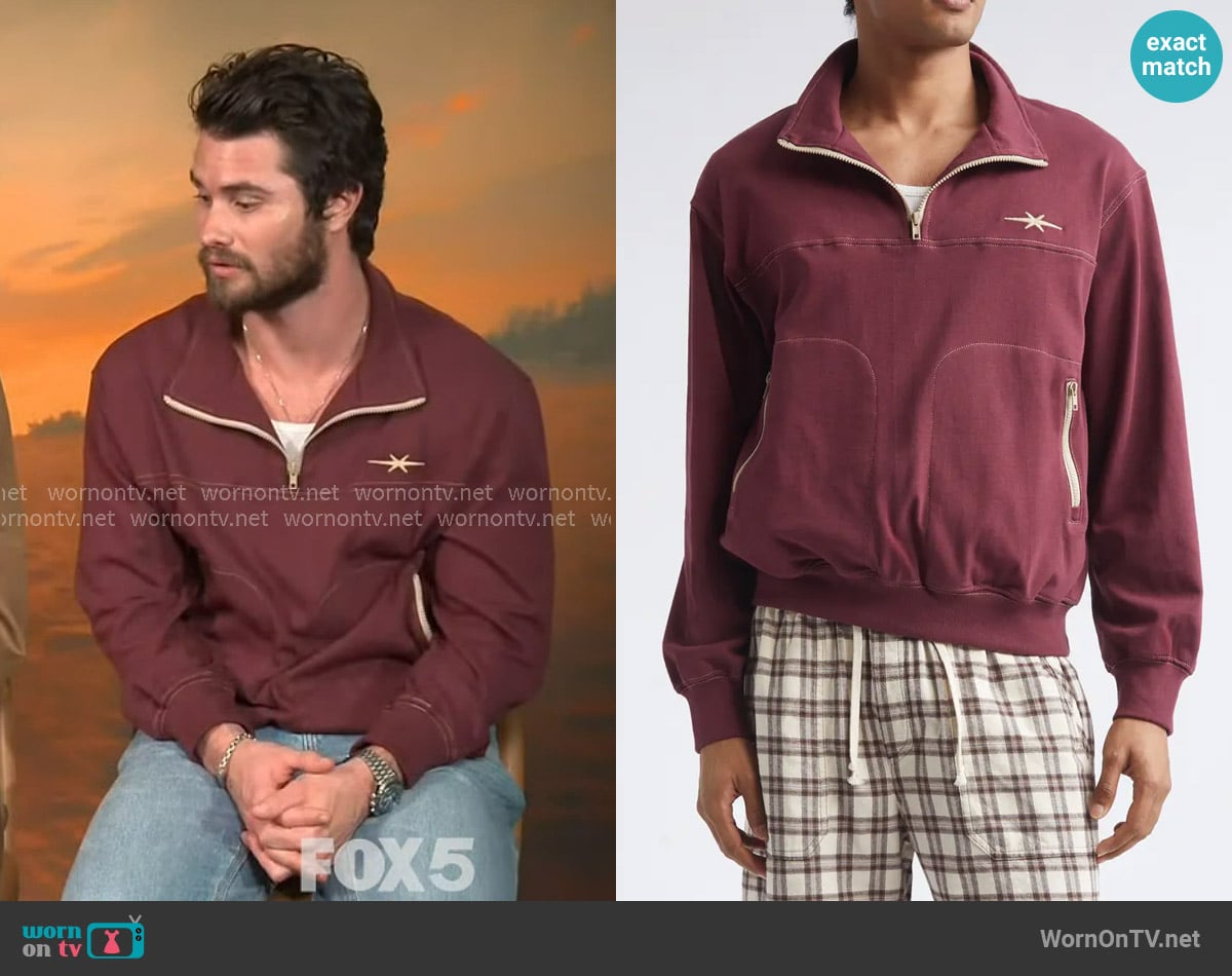 Chase Stokes's Phipps sweater Chase Stokes's Phipps sweater