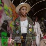 Pinky’s monogram shoulder bag on The Real Housewives of Atlanta