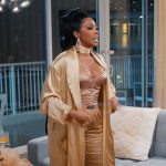 Porsha’s satin pants on The Real Housewives Ultimate Girls Trip